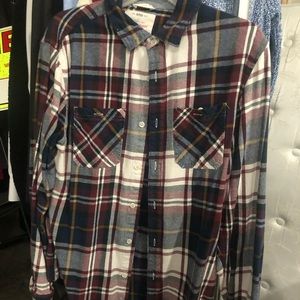 Long sleeve flannel shirt